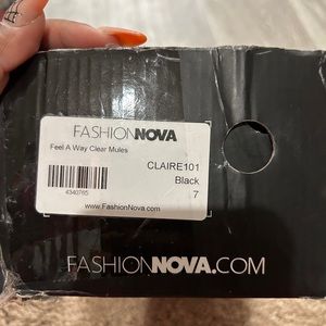 Fashion Nova Black Miles size 7